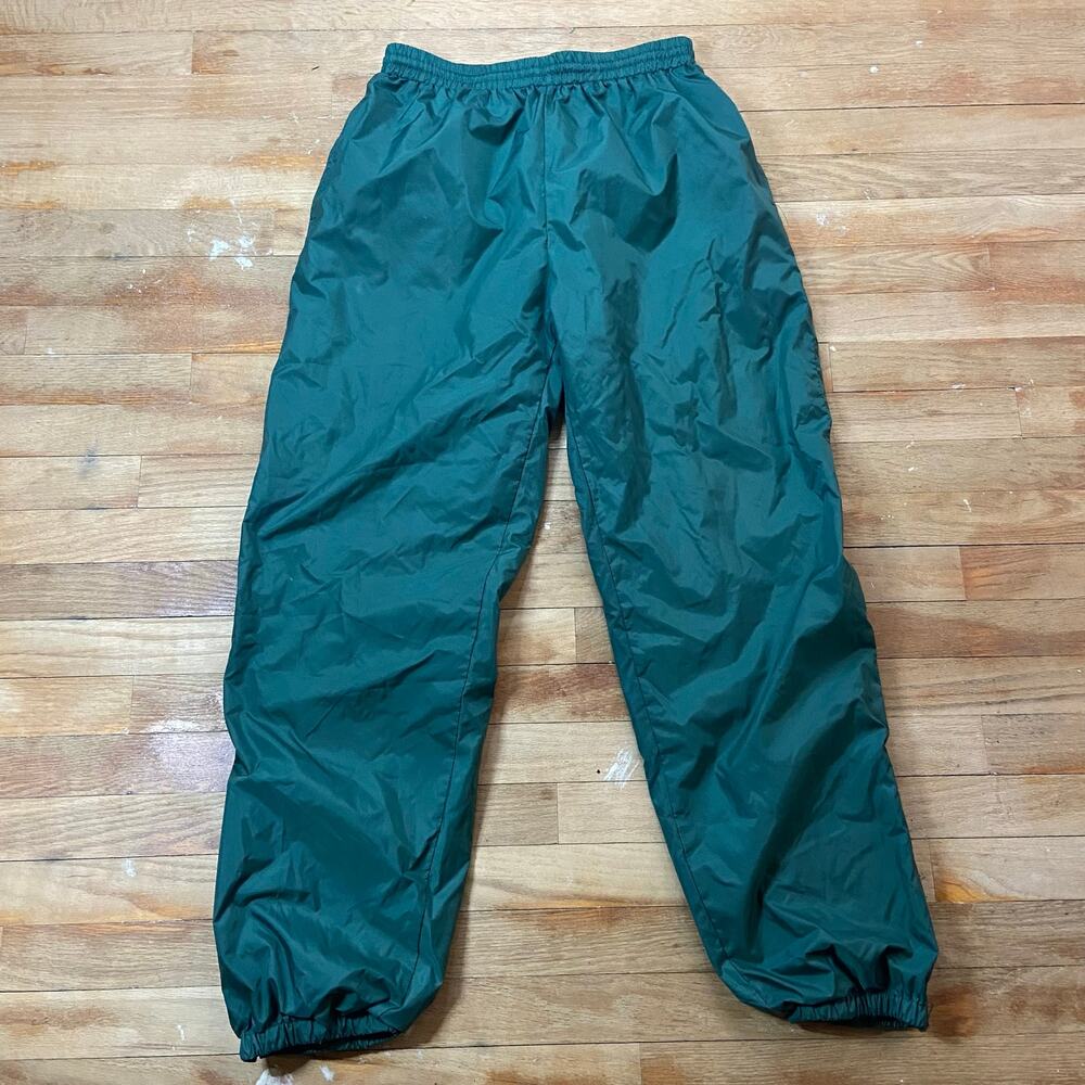 Vintage GTM Sportswear Green Swishy Track Pants Men’s Size Large